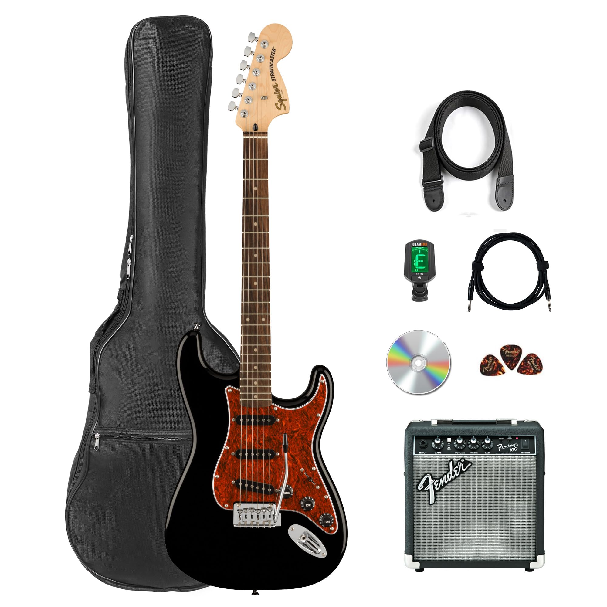 Amazon.com: Fender Squier Affinity Stratocaster - Limited Edition